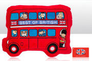 The Famous British Bus Shaped Cushion