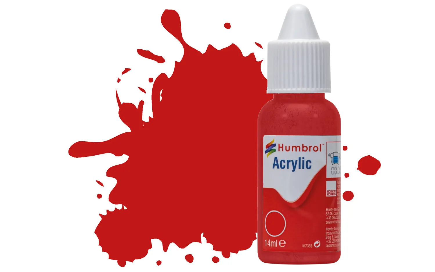DB0220 - Humbrol - No 220 Acrylic Italian Red - Gloss