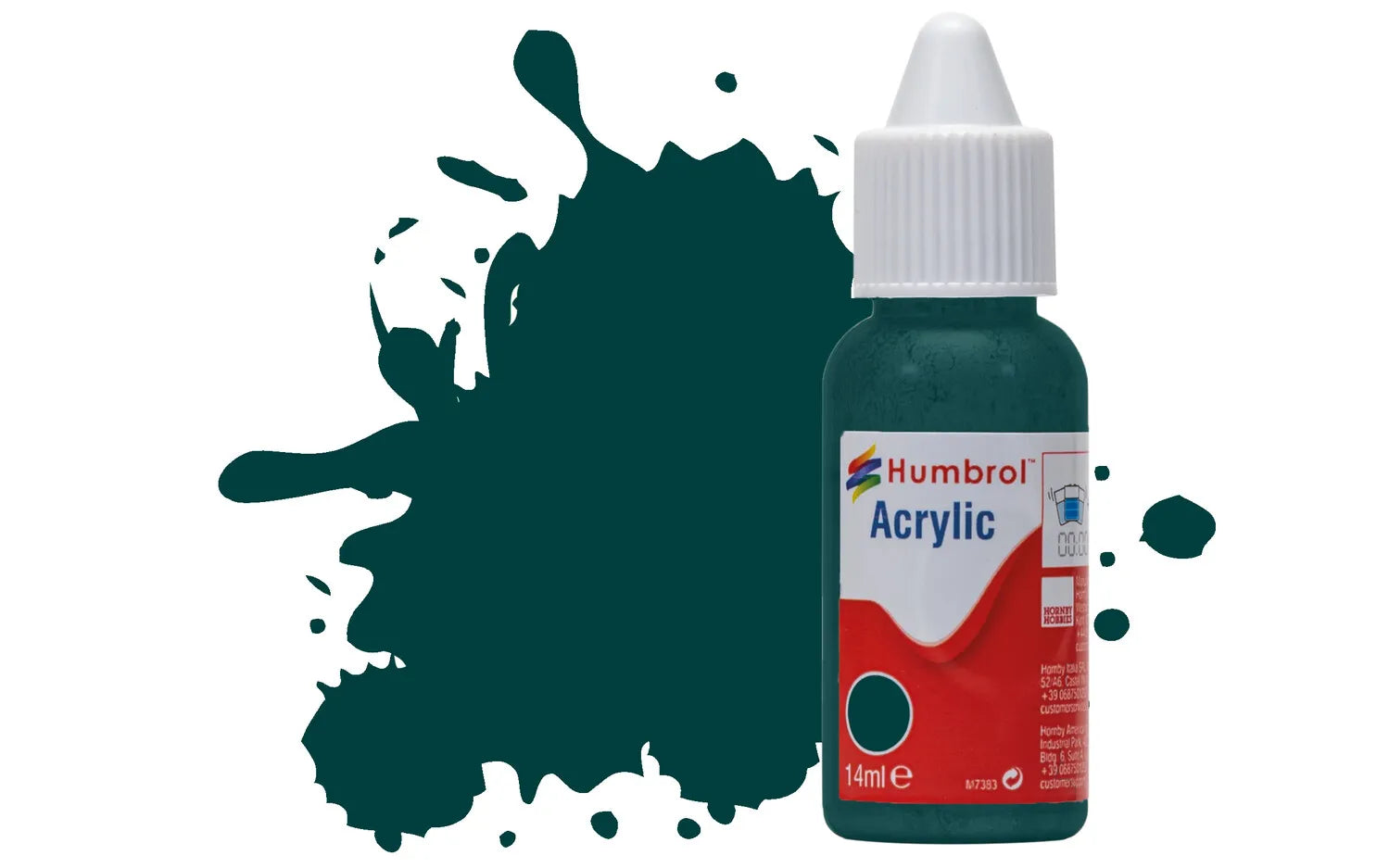 DB0239 - Humbrol - No 239 Acrylic Racing Green - Gloss