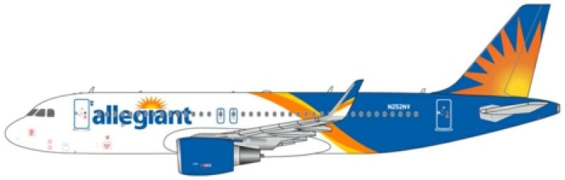 GJAAY2326 - Gemini Jets - Airbus A320-200 Allegiant Air N252NV