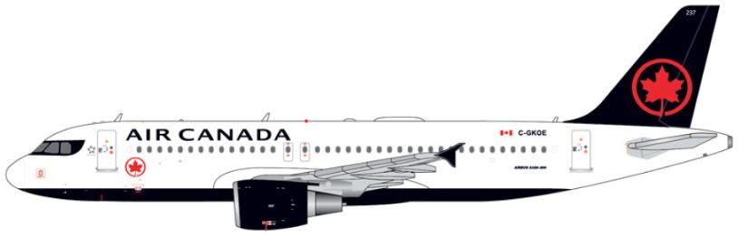 GJACA2388 - Gemini Jets - Airbus A320-200 Air Canada C-GKOE