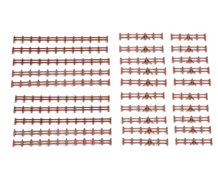 GMKD44 - Kestrel - Brown Farm Rail Fencing 86mm x10 Lengths