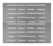 GMKD45 - Kestrel - White Farm Rail Fencing 86mm x10 Lengths