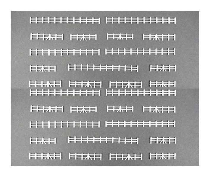 GMKD45 - Kestrel - White Farm Rail Fencing 86mm x10 Lengths