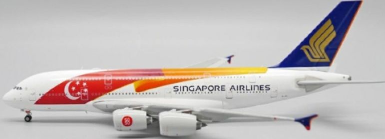 EW4388012 - JC Wings - Airbus A380 'SG50' Singapore Airlines 9V-SKV w/Antenna