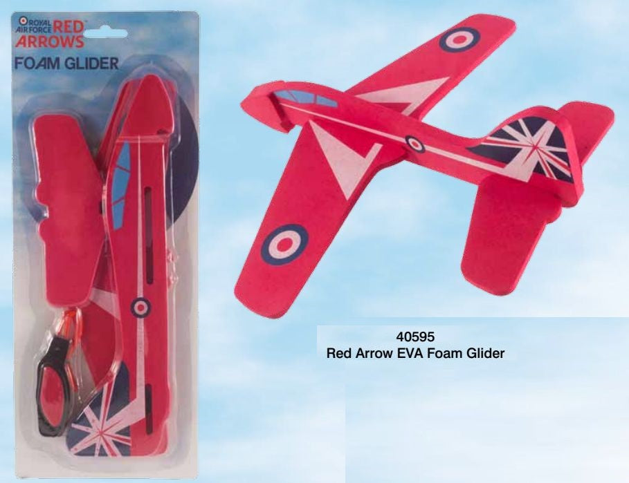 RAF 40595 - Red Arrows Foam Glider