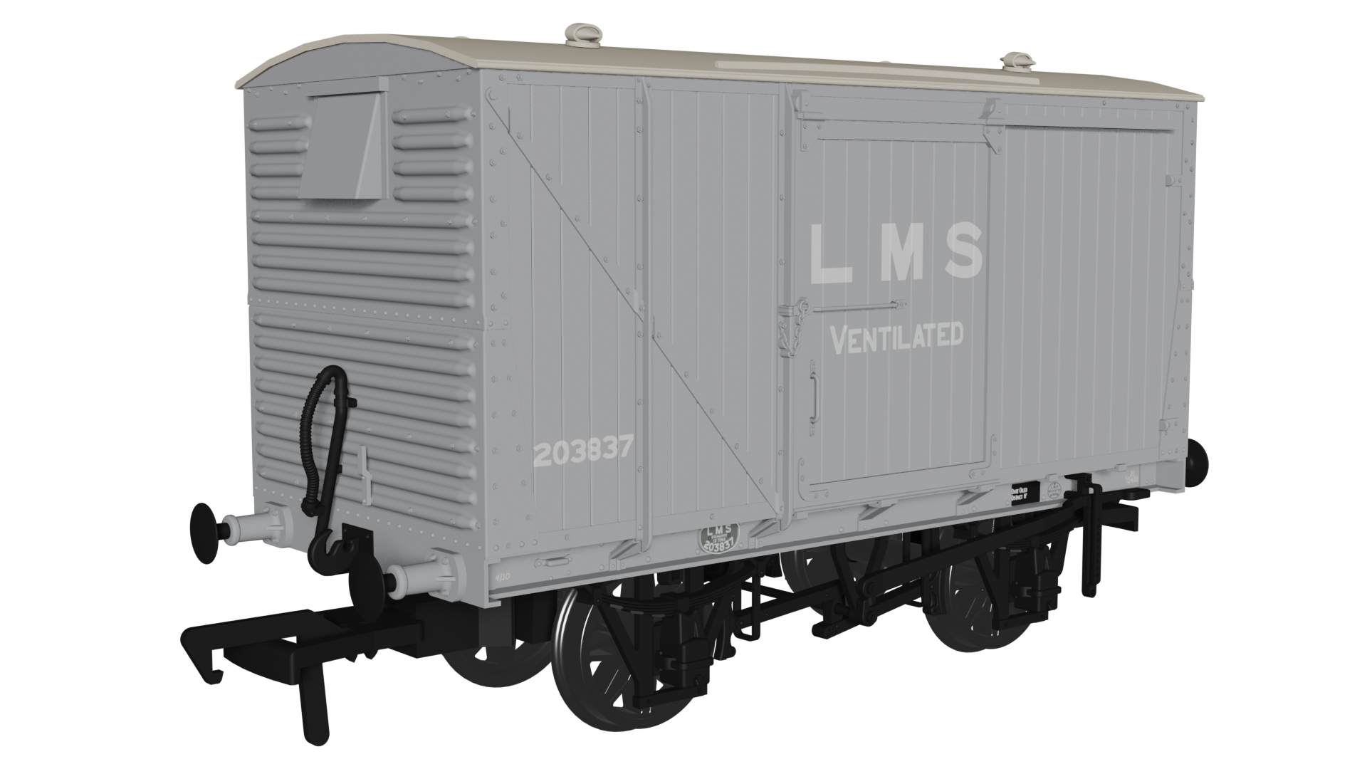 970103 - Rapido - LMS D1832A Van - LMS (pre-36) No.203837