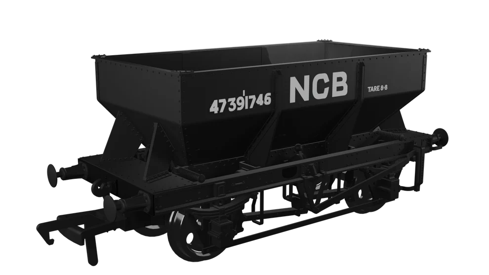 963017 - Rapido - LMS Iron Ore Hopper – NCB No.47391746