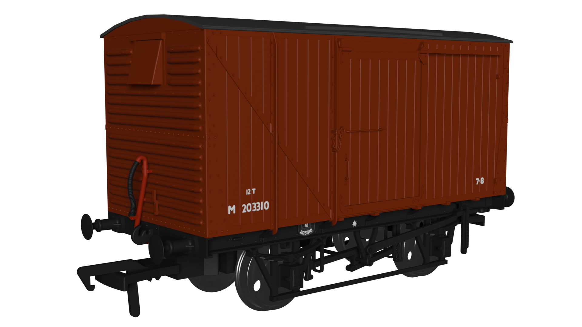 970110 - Rapido - LMS D1832A Van - BR No.M203310