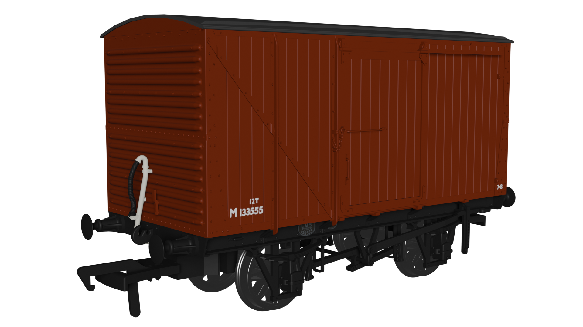 970009 - Rapido - LMS D1663 Van - BR No.M133555